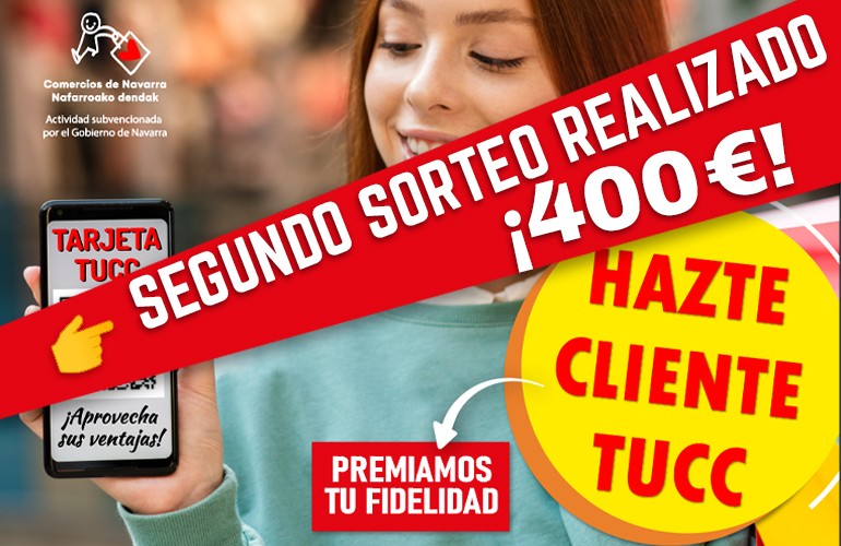 Imagen noticia TUCC ha vuelto a sortear 400 € entre sus clientes