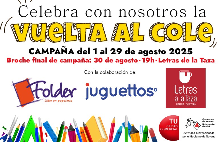 Imagen noticia Bases de la Campaña TUCC “Vuelta al Cole 2025”