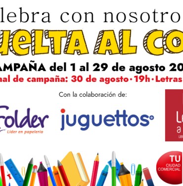 Imagen noticia Bases de la Campaña TUCC “Vuelta al Cole 2025”